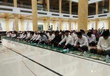Kapolres Simeulue Hadiri Peringatan isra’miraj kab. Simeulue