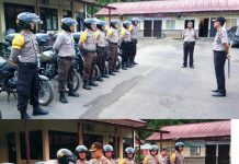 Kapolres Simeulue Serahkan Barang Iventaris, 8 Unit Motor Kepada Personel Bhabinkamtibmas Polsek