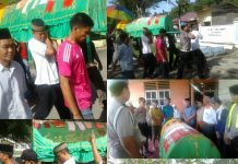 Peduli Masyarakat, Kapolres Simeulue Melayat kerumah Duka.