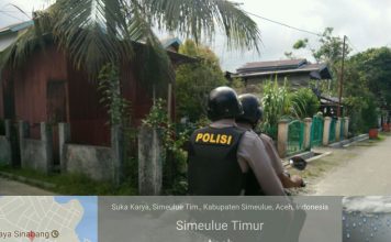 Untuk Mencegah Ganguan Kamtibmas Di Wilkumnya, Anggota Polsek Simtim Polres Simeulue Laksanakan Patroli Rutin