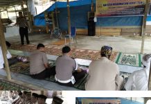 Begini Cara Polsek Simeulue Timur Peringati Isra Mi’raj Bersama Santri Di Pondok Pasantren.