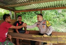 Bhabinkamtibmas Rutin Sambang Warga Beri Penyuluhan