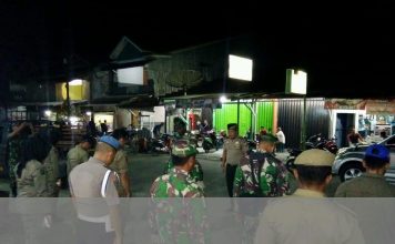 Jalin Sinergitas Di Bulan Suci Ramadhan, Polsek Simtim & Koramil Kota, Sat Pol PP Patroli Bersama