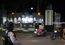 Untuk menjamin Keamanan Pada Bulan Suci Ramadhan, Polres Simeulue Laksanakan Patroli Rutin Malam Hari