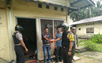 Patroli Di Pemukiman Warga Kanit Binmas Polsek Salang Himbaukan Pesan Kamtibmas