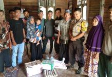 Bhabinkamtibmas Polsek Salang Peduli, Berbagi kasih Sayang Dengan Anak Yatim