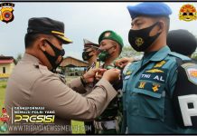 Polres Simeulue Menggelar Pelaksanaan Apel Gelar Pasukan Operasi Keselamatan Seulawah-2021