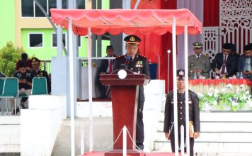 UPACARA HARI PAHLAWAN, KAPOLRES SIMEULUE MENJADI IRUP