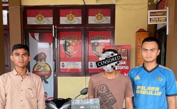 Sat Reskrim Polres Simeulue Amankan Pelaku Curanmor
