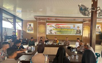 POLRES SIMEULUE LAKSANAKAN PEMILIHAN DAN PENUNJUKAN SAHABAT POLRI DAN KUE SORGA