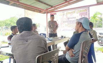 JUM’AT CURHAT KAPOLSEK TEUPAH BARAT BERSAMA MASYARAKAT
