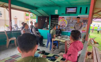 JUM’AT CURHAT KAPOLSEK TEUPAH BARAT BERSAMA MASYARAKAT