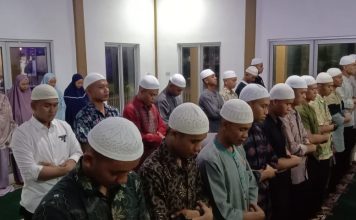 BINTARA REMAJA POLRES SIMEULUE BELAJAR MEMBACA AL-QURAN DAN PEMBINAAN ROHANI DI MUSOLA BABUTTAQWA