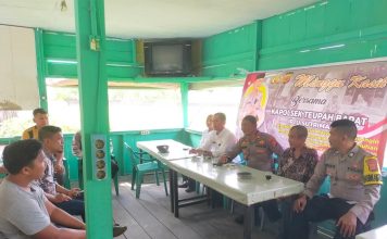 MINGGU KASIH KAPOLSEK SIMEULUE BARAT BERSAMA MASYARAKAT