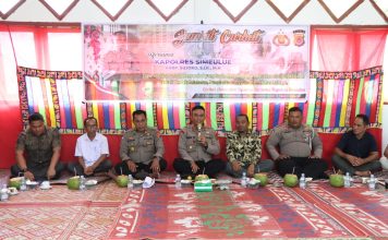 JUMAT CURHAT POLRES SIMEULUE DI DESA SITUBUK