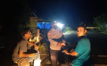 Polsek Simeulue Barat Melaksanakan Patroli Rutin di Seputaran DS. Sigulai, Batu Ragih, dan Malasin