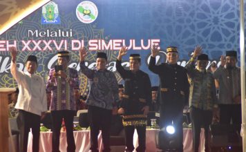 Pembukaan MTQ Aceh ke-36 di Kabupaten Simeulue
