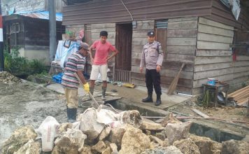 Polisi RW Dusun Daudau Menyambangi Warganya