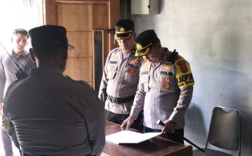 Kapolres Simeulue, Memastikan Kesiapan Logistik Pemilu 2024
