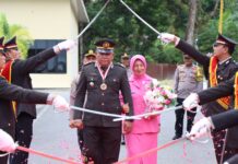 Pelepasan Purna Bakti AKP Harmansyah oleh Polres Simeulue