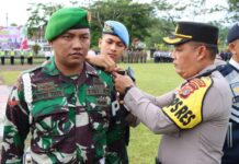 Polres Simeulue Gelar Apel Operasi Ketupat Seulawah 2024 untuk Pengamanan Idul Fitri