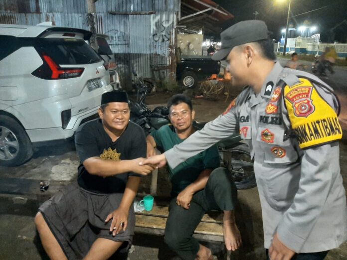Patroli Rutin Polsek Simeulue Tengah untuk Meningkatkan Keamanan Warga