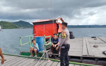 Patroli Rutin Polsek Simeulue Barat untuk Meningkatkan Keamanan Wilayah