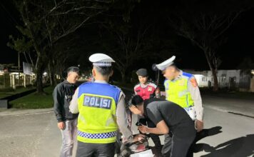 Polres Simeulue Gelar Patroli KRYD untuk Mencegah Gangguan Kamtibmas Jelang Natal dan Tahun Baru