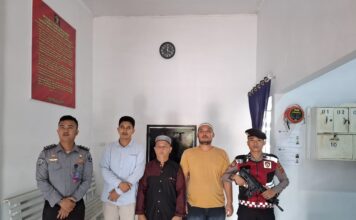 Personel Sat Samapta Polres Simeulue Lakukan Pengawalan dan Pengamanan Sidang Terdakwa