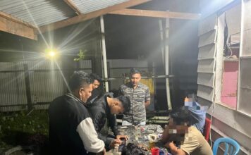 Sat Reskrim Polres Simeulue Amankan Tiga Pelaku Judi Online di Desa Air Dingin