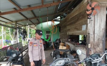 POLSEK SALANG LAKSANAKAN PATROLI KAMTIBMAS UNTUK JAGA KEAMANAN WILAYAH