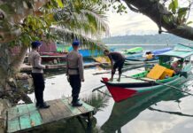 Polres Simeulue Gelar Patroli Sambang Nelayan Antisipasi Guantibmas