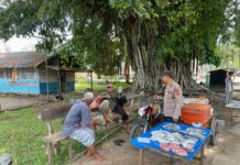 Polsek Teupah Barat Gelar Patroli KRYD, Ciptakan Rasa Aman di Tengah Masyarakat