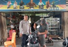 POLSEK SIMEULUE TIMUR GELAR KEGIATAN RUTIN YANG DITINGKATKAN (KRYD) ANTISIPASI GUANTIBMAS DI WILAYAH HUKUMNYA