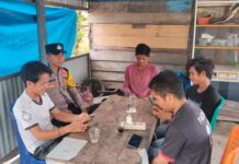 POLSEK ALAFAN GELAR KRYD ANTISIPASI GUANTIBMAS DI WILAYAH