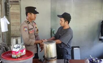 POLRES SIMEULUE – POLSEK TELUK DALAM GELAR PATROLI KRYD DAN SOSIALISASI KARHUTLA ANTISIPASI GUANTIBMAS