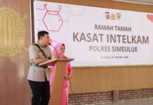 RAMAH TAMAH PS. KASAT INTELKAM POLRES SIMEULUE BERLANGSUNG HANGAT DAN PENUH KEAKRABAN