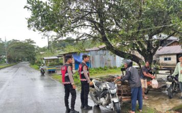 PATROLI RUTIN SAT SAMAPTA POLRES SIMEULUE DI KABUPATEN SIMEULUE