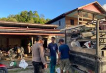 POLRES SIMEULUE GELAR PATROLI KRYD ANTISIPASI GUANTIBMAS DI WILAYAH HUKUM POLSEK ALAFAN