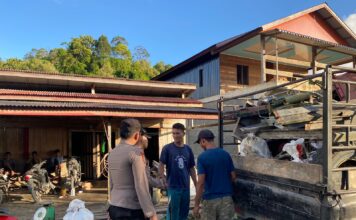 POLRES SIMEULUE GELAR PATROLI KRYD ANTISIPASI GUANTIBMAS DI WILAYAH HUKUM POLSEK ALAFAN