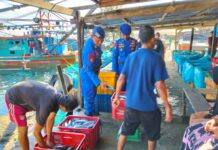 POLRES SIMEULUE LAKSANAKAN PATROLI SAMBANG NELAYAN ANTISIPASI GUANTIBMAS