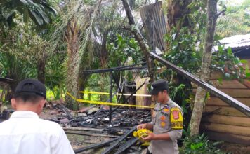 Dapur Rumah Warga di Desa Bulu Hadek Terbakar, Diduga Akibat Korsleting Listrik