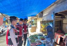 PATROLI RUTIN SAT SAMAPTA POLRES SIMEULUE AMANKAN WILAYAH KOTA SINABANG