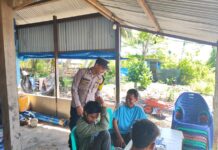 POLSEK ALAFAN POLRES SIMEULUE LAKSANAKAN KRYD GUNA ANTISIPASI GANGGUAN KAMTIBMAS