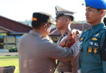 POLRES SIMEULUE GELAR APEL GELAR PASUKAN OPERASI LILIN SEULAWAH 2025