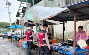 Sat Samapta Polres Simeulue Laksanakan Patroli Rutin di Kota Sinabang, Situasi Kamtibmas Kondusif