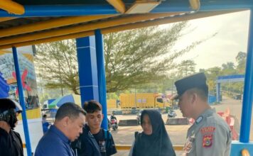 Polres Simeulue Laksanakan Pengamanan Keberangkatan KMP Teluk Sinabang Rute Sinabang–Labuhan Haji