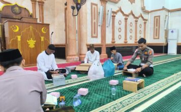 SATLANTAS POLRES SIMEULUE GELAR TADARUS AL-QUR’AN DI BULAN SUCI RAMADHAN