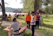 Giat Patroli di Tempat Wisata Wilayah Hukum Polres Simeulue