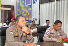 Polres Simeulue Ikuti Zoom Meeting Rakor Lintas Sektoral Kesiapan Operasi Ketupat Idul Fitri 1447 H